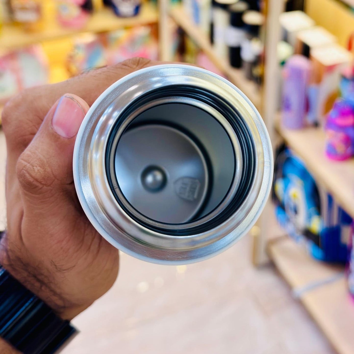 Food-grade SUS 316 insulated interior of Disney kids bottle for hot and cold drinks