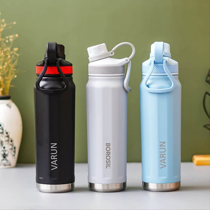 Borosil bottle insulated hot and cold