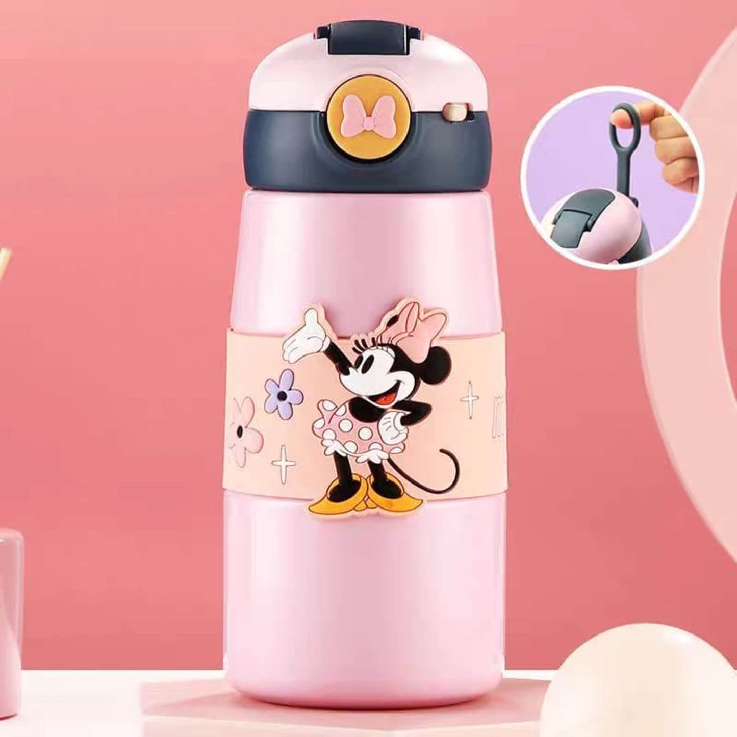 Disney themed insulated hot and cold water bottle