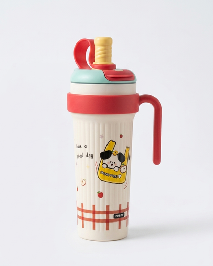 750ml Insulated Stainless Steel Tumbler with Straw | Twilight
