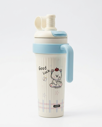 750ml Insulated Stainless Steel Tumbler with Straw | Twilight