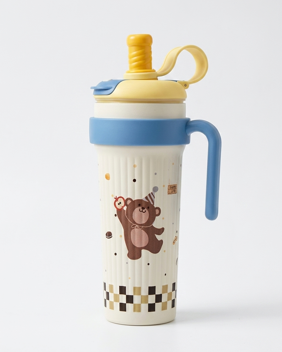 750ml Insulated Stainless Steel Tumbler with Straw | Twilight