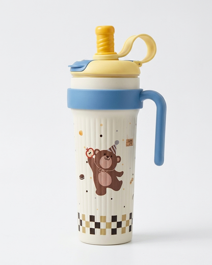 750ml Insulated Stainless Steel Tumbler with Straw | Twilight