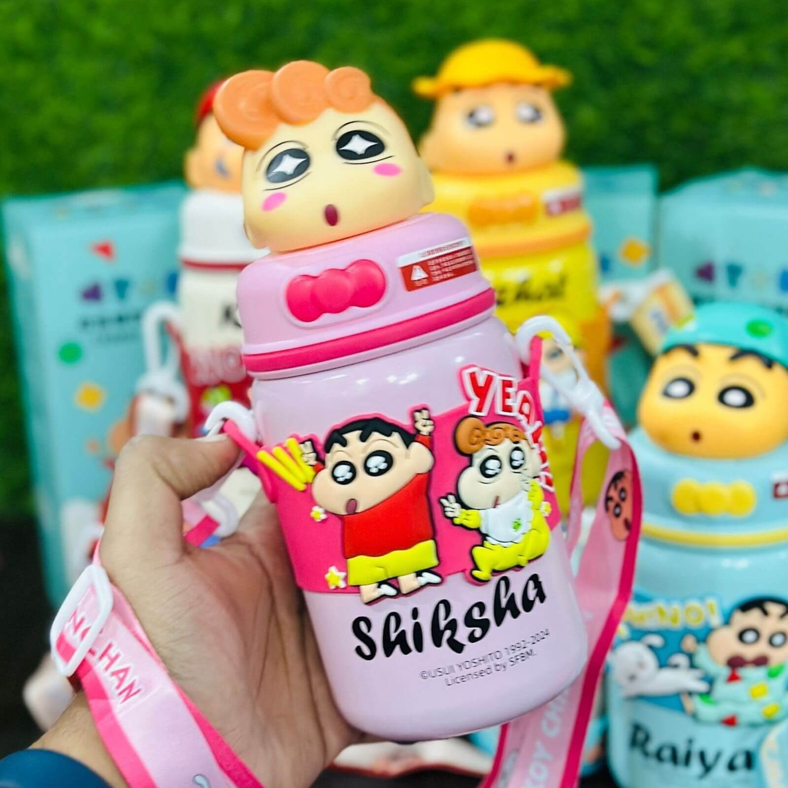 hot and cold shinchan bottle