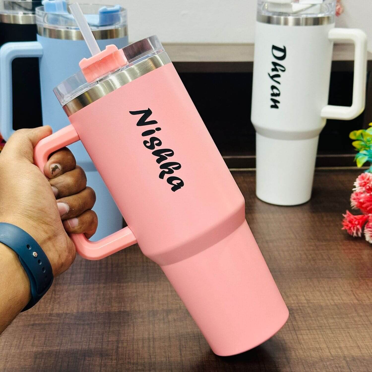 customised stainless steel tumbler