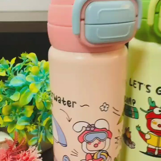 insulated water kids water bottle 500ml