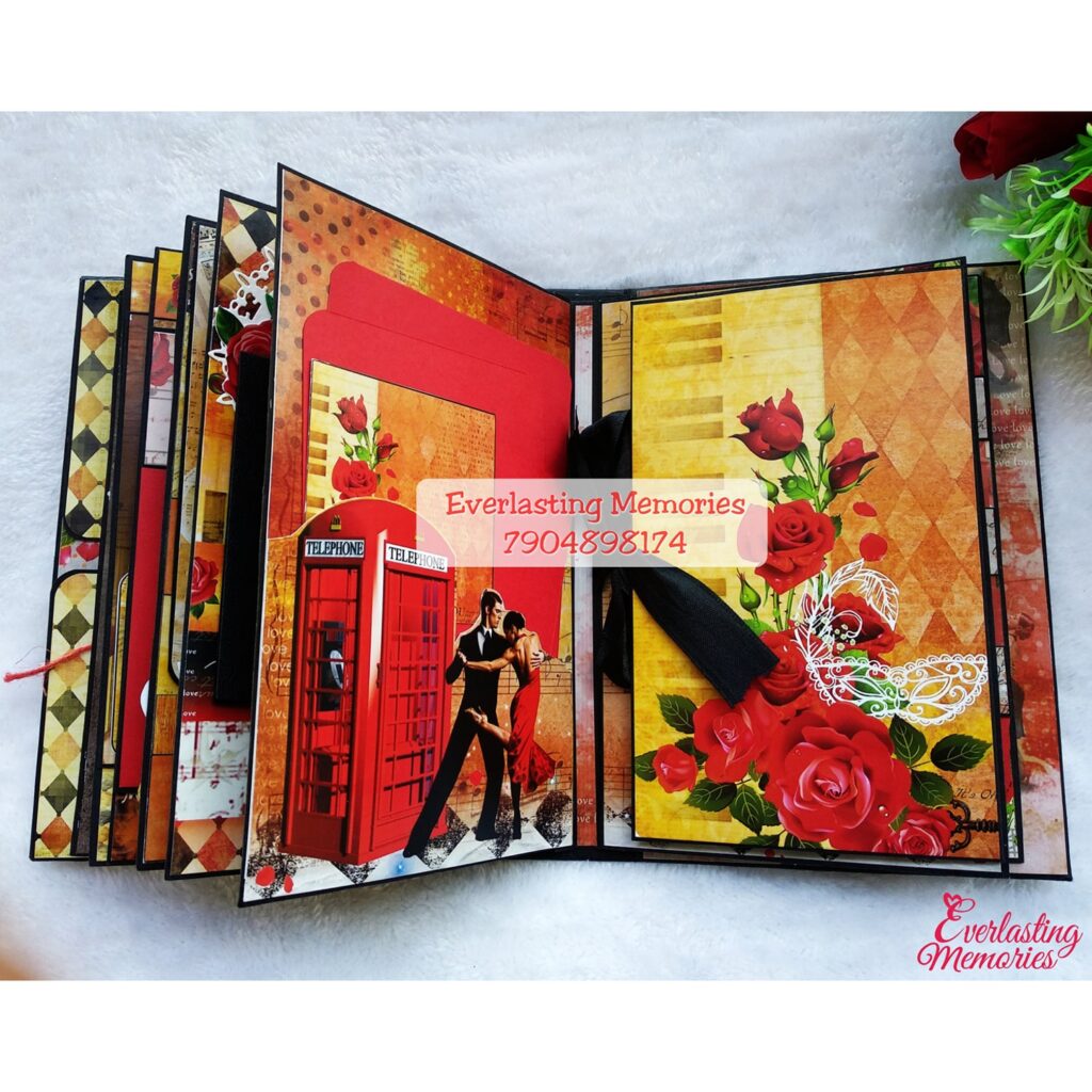 Page layout ideas for mini scrapbook_Head Over Heels paper pack_Everlasting Memories