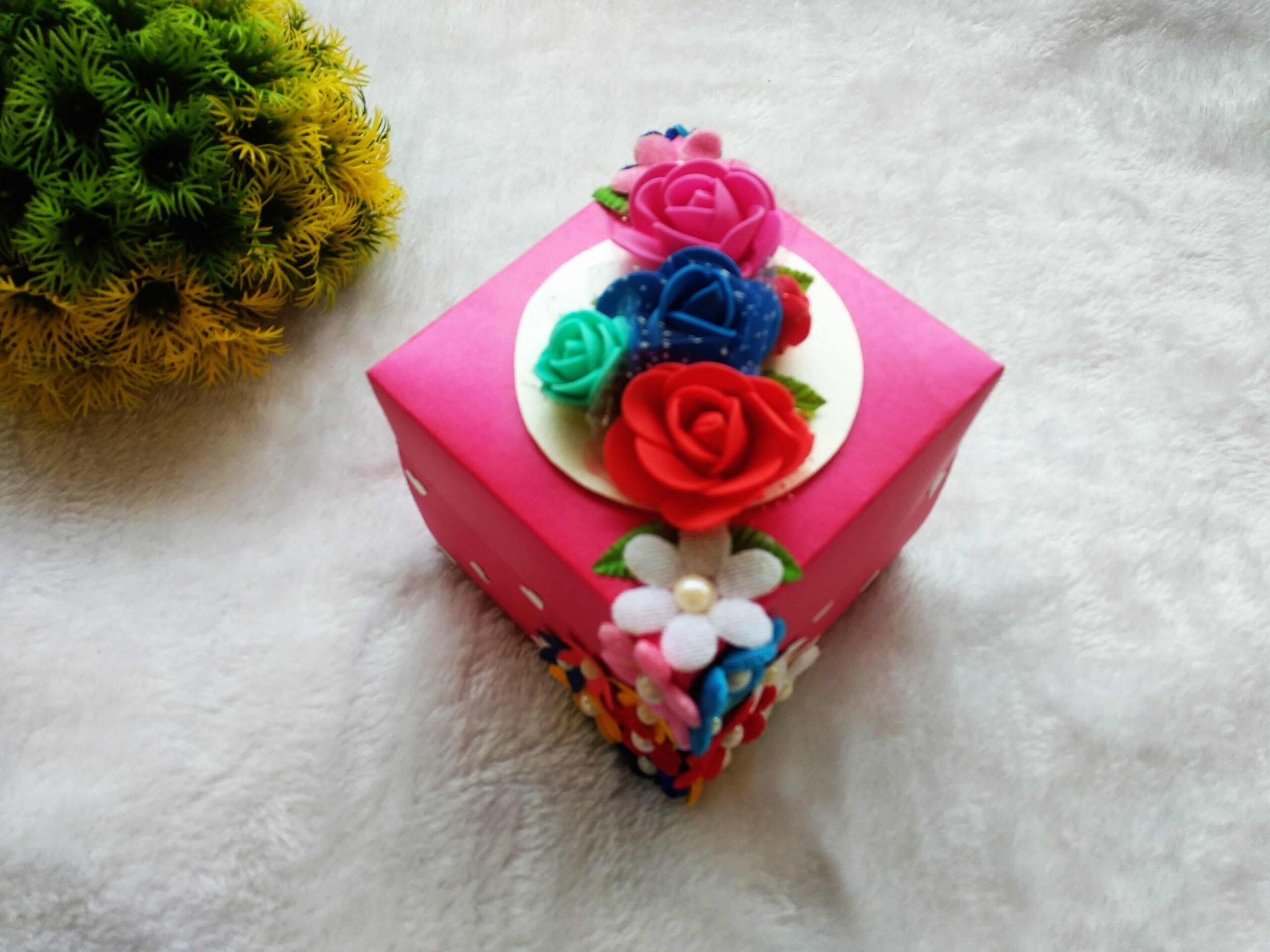 floral chocolate explosion box | photo chocolate explosion box| Valentine Chocolate Explosion Box