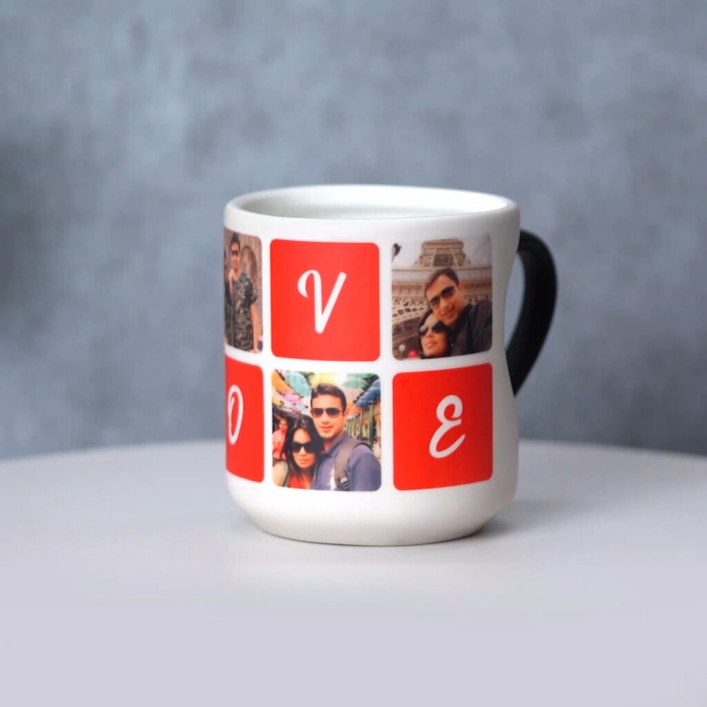 customized magic photo mug online