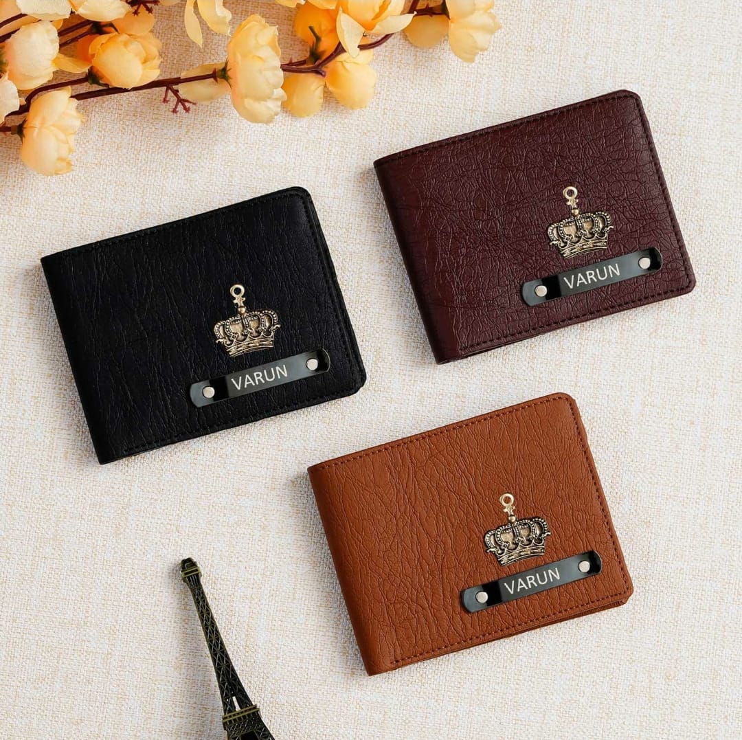 personalized men wallet