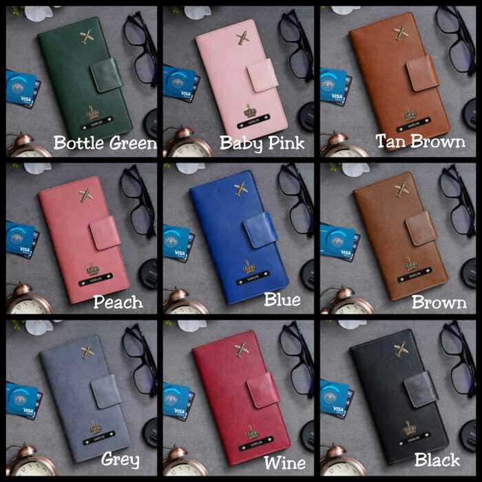 passport cover color options