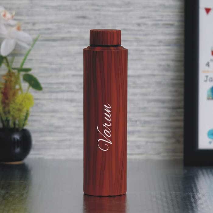Personalized Bottle Gift – Wooden