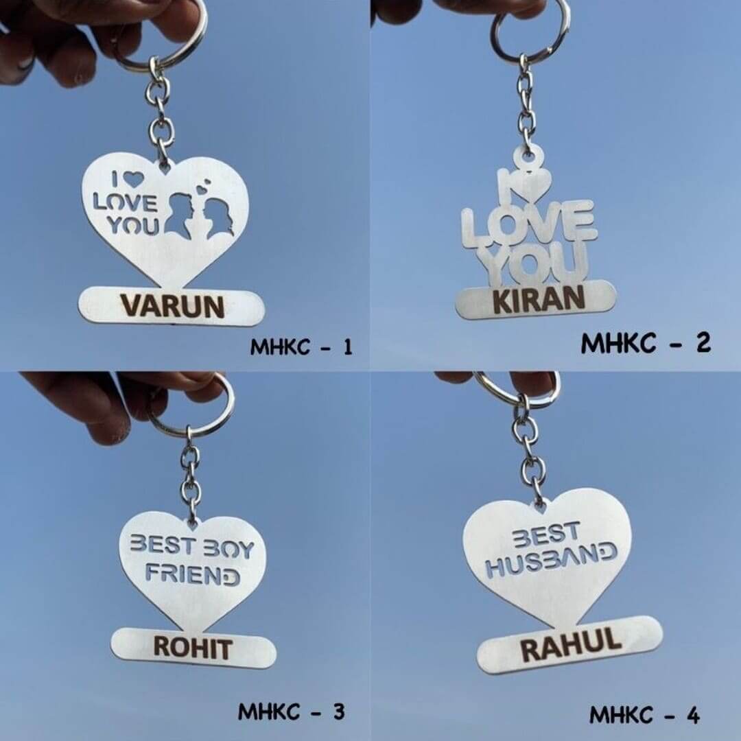options to chose the key chain