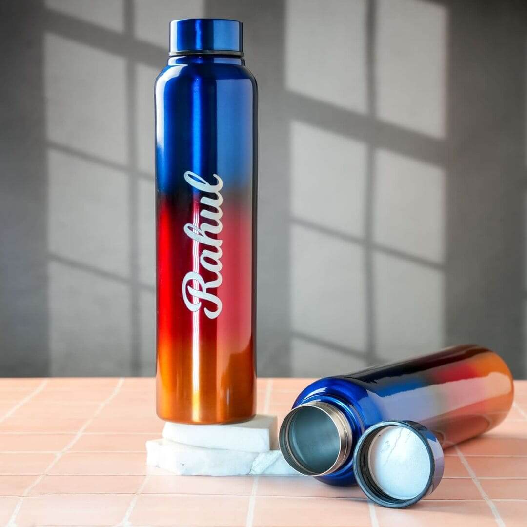 Customised Triple Tone Water Bottle – 950 ml